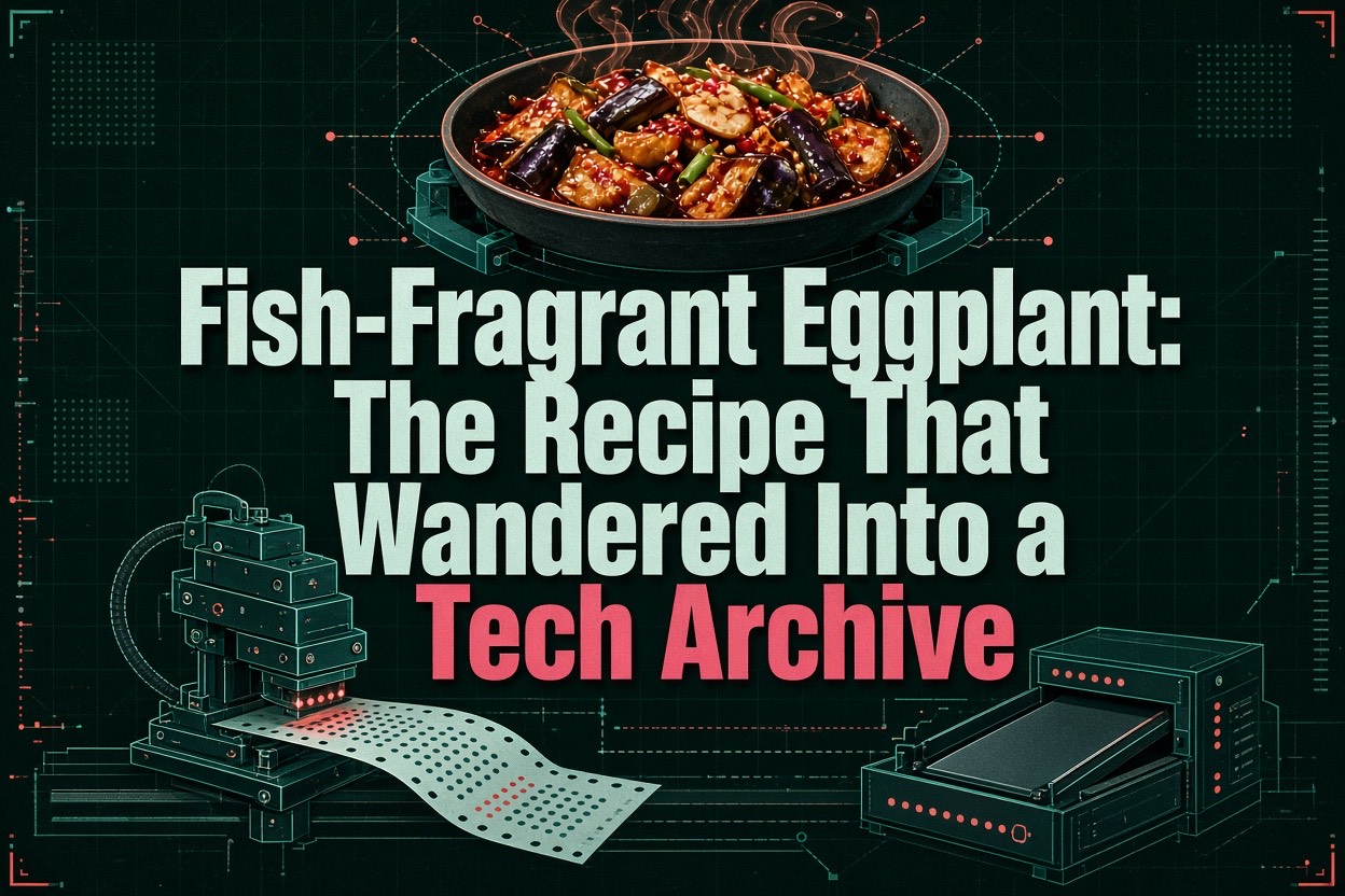 Fish-Fragrant Eggplant: The Recipe That Wandered Into a Tech Archive