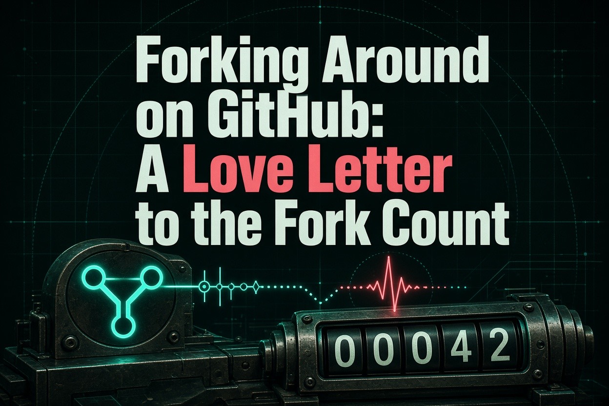 Forking Around on GitHub: A Love Letter to the Fork Count