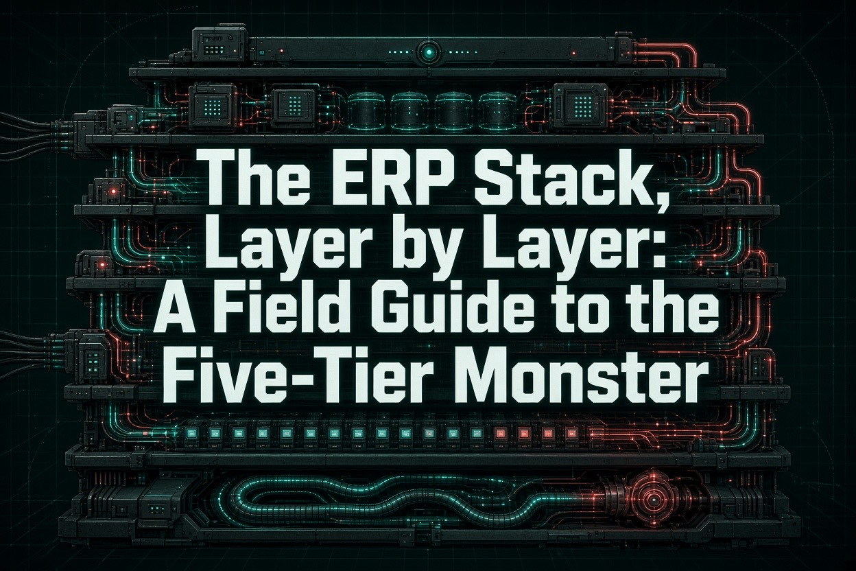 The ERP Stack, Layer by Layer: A Field Guide to the Five-Tier Monster