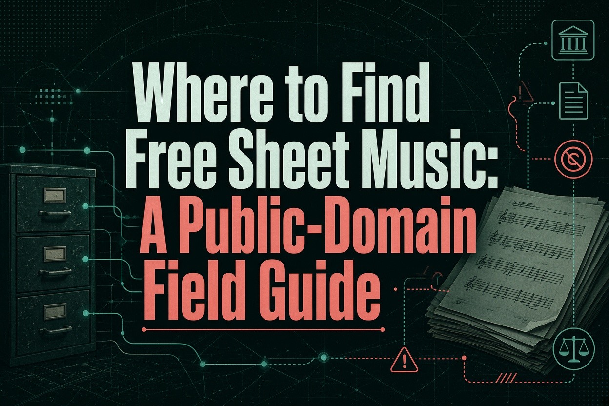Where to Find Free Sheet Music: A Public-Domain Field Guide