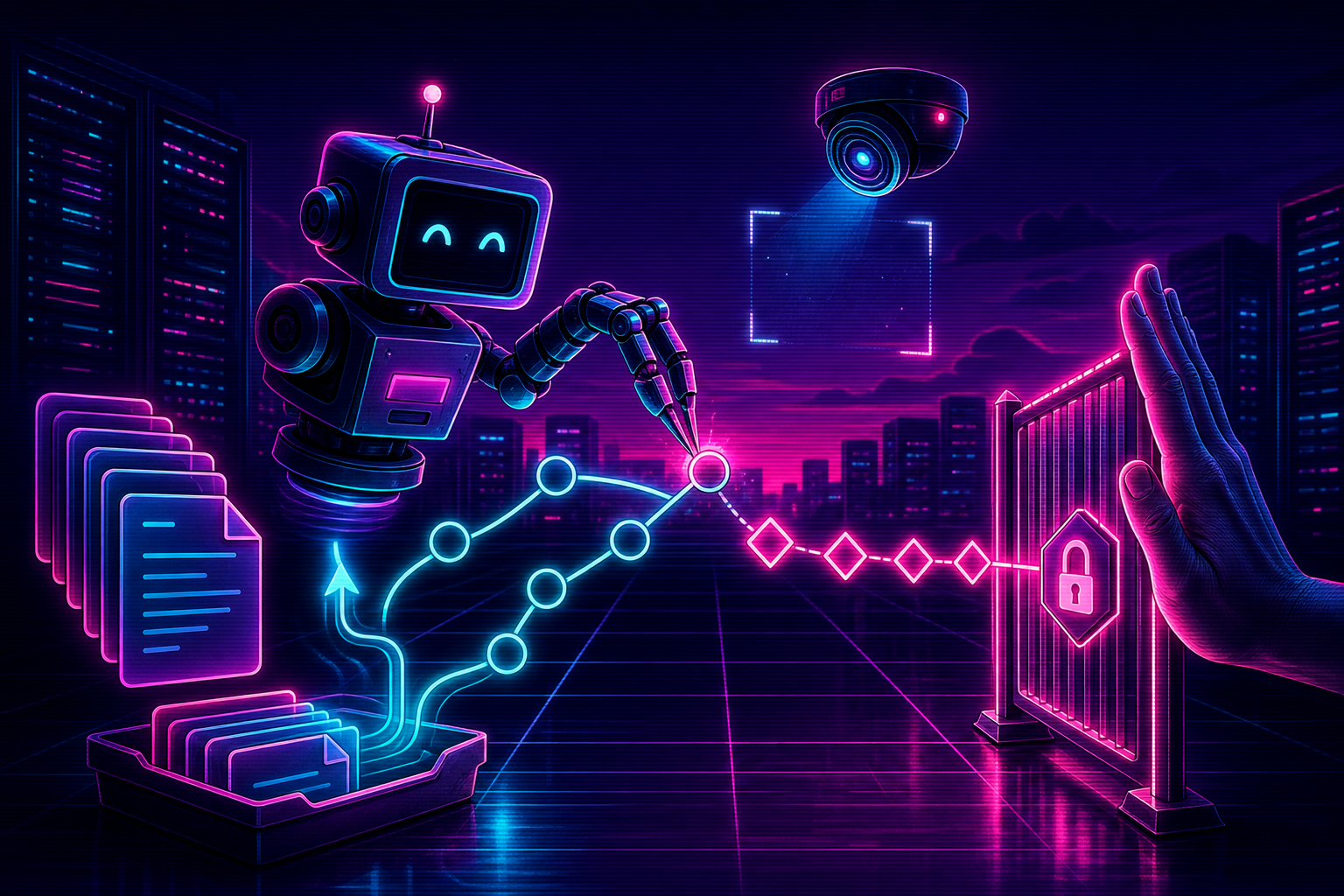 I hired a robot to write this website (it is writing this sentence)
