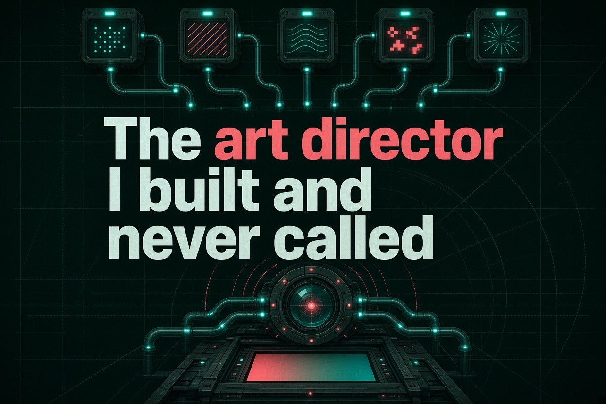 The art director I built and never called